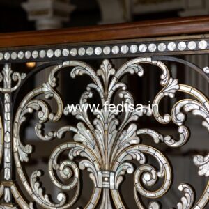 Modern Balcony Railings With Glass Panels For Luxury Homes No-46768