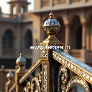 Modern Glass Railing Design No-46898