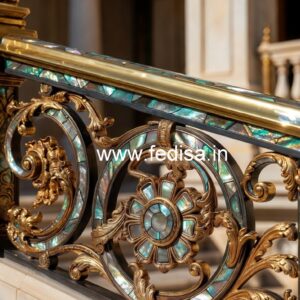 Modern Balcony Decor With Railings No-46936