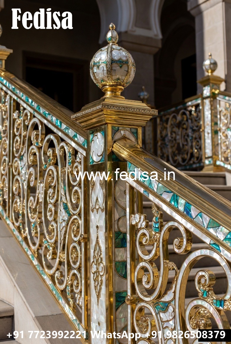 Indian Exterior Design Railings No-47051