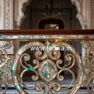 Modern Front Balcony Railing Designs No-47080