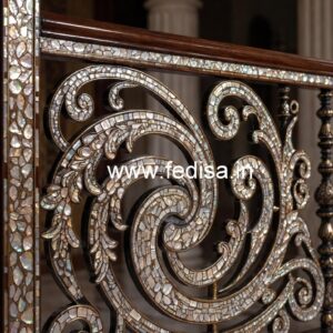 Creative Steel Balcony Railing Designs No-47137