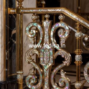 Modern Exterior Railing India Homes No-47251