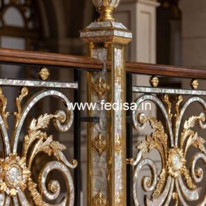 Ghar Balcony Design With Stylish Railings No-47271