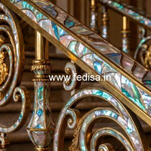 Modern Balcony Railing Designs With Glass And Steel No-47500