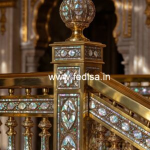 Modern Glass Railing Design No-47630