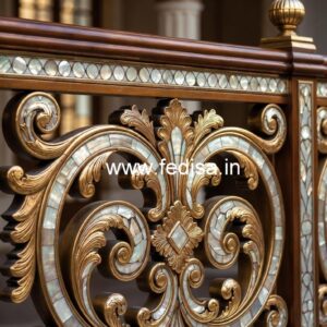 Indian House Balcony Railing No-47716