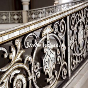 Indian Style Steel Railing No-47718