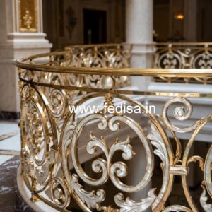 Stylish Indian Exterior Railings No-47773