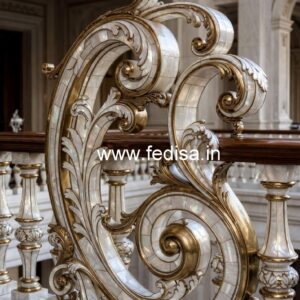 Modern Exterior Railing Design For House Front No-47827