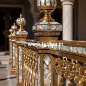 Stylish Railing Design For Duplex House No-47885