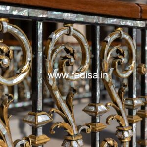 Modern Exterior Railing Design India No-47934