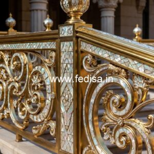 Indian House Front Balcony Railing Design No-47940
