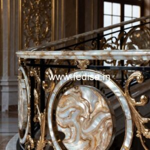 Modern Exterior Railing India Homes No-47983