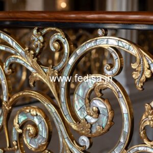 Modern Steel Railing Design Ideas India No-48006