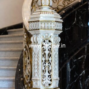 Modern House Front Railing Designs No-48047