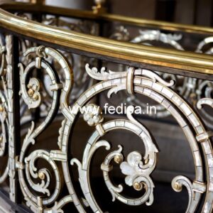 Modern Steel Railing Design India No-48335