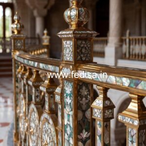 Modern Balcony Railing Ideas With Lighting India No-48412