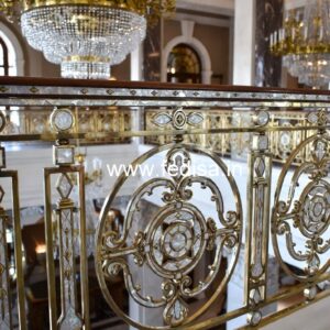 Modern Balcony Design With Railings No-48434