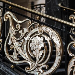 Creative Steel Balcony Designs No-48497