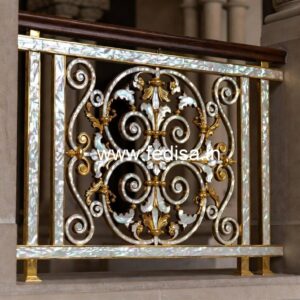 Stylish Steel Railing Design Ideas For Home No-48521