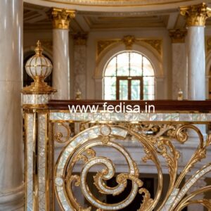 Stylish Balcony Design Ideas With Steel Railings No-48526