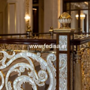 Stylish Balcony Decor With Railings No-48663
