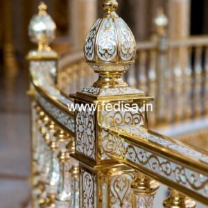 Elegant Staircase Railings For Small House No-48669