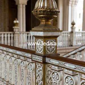 Modern Ghar Exterior Railing Design No-48688