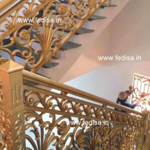 Brass Railing Design For Modern Luxury Homes Steel Railing Boundary