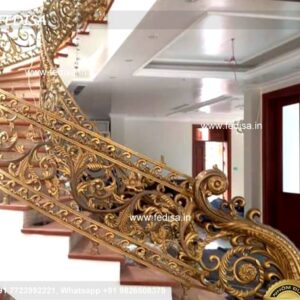 Premium Brass Railing Design For Stylish Homes Exterior Glass Railing Design