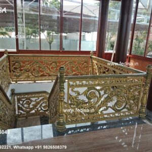 Modern Brass Staircase Railing For Interior Projects Railing Design For Outdoor Stairs