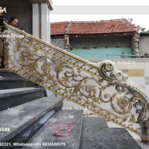 Brass Balcony Railing Design With Classic Appeal Steel Railing Barja