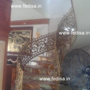 Luxury Brass Handrail Design For Modern Homes Jeene Ki Lohe Ki Railing