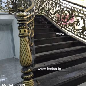 Premium Brass Railing Design For Modern Interiors Baluster Steel Design