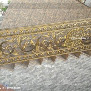 Premium Brass Railing Design For Luxury Projects Cast Iron Staircase Design