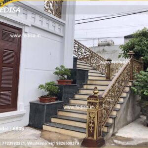 Elegant Brass Stair Railing Design Ideas Best House Railing Design