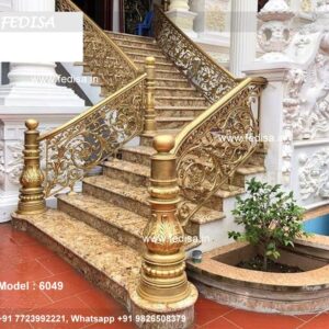 Stylish Brass Railing Design For Home Decor Ita Railing Design