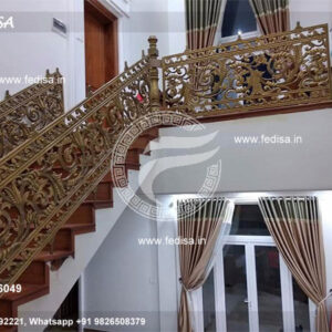 Modern Luxury Brass Staircase Railing Inspiration Outdoor Modern Railing