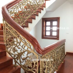 Heavy Duty Brass Railing Design For Durability ETA Ki Railing Ki Design