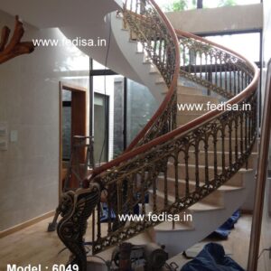 Artistic Brass Railing Design For Interiors It Ka Railing Design