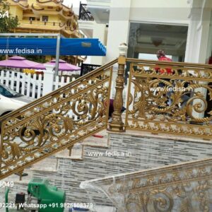 Brass Railing Design For Home Decoration Balcony Steel Railing Design For House Front