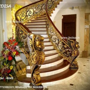 Luxury Brass Balcony Railing Inspiration Etched Glass Railing Design