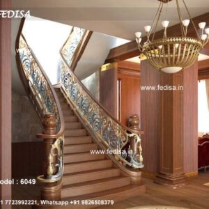 Brass Balcony Railing Design For Luxury Interiors Modern Staircase Grill Design