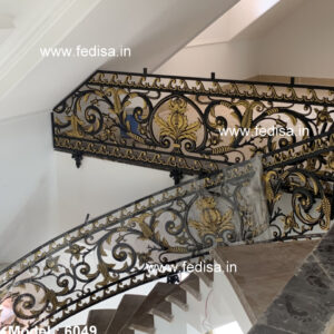 Stylish Brass Balcony Railing For Contemporary Homes Stud Rail Design