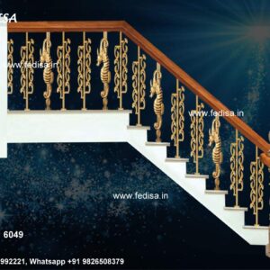 Premium Brass Railing Design For Interior Decoration Pipe Ki Railing Design