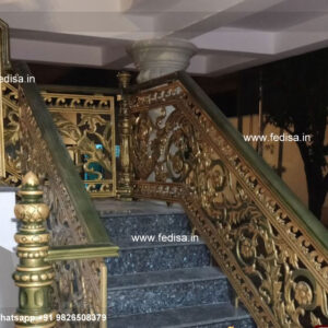 Classic Brass Railing Design For Premium Homes Steel Ki Railing New Design