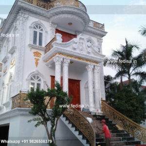 Premium Brass Balcony Railing For Designer Interiors Lokhandi Jina Railing