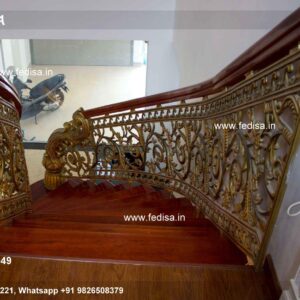 Premium Brass Handrail Design For Modern Spaces Stainless Veranda Design