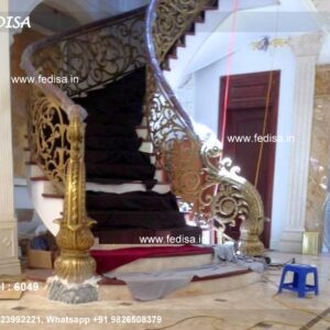 Brass Railing Design For Modern Luxury Homes Steel Grill Design Railing
